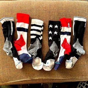 3 pair stance basketball socks